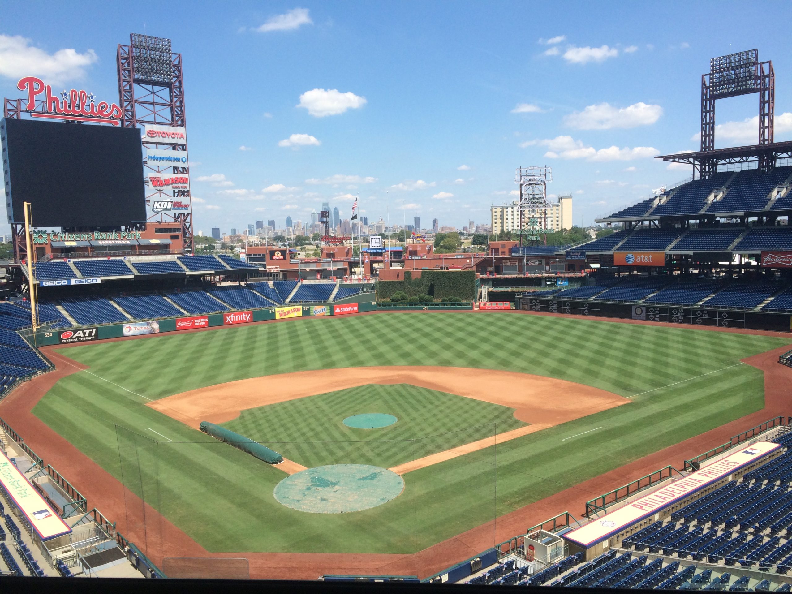 Phillies Stadium Citizens Bank Park baseball - Mitchell ...