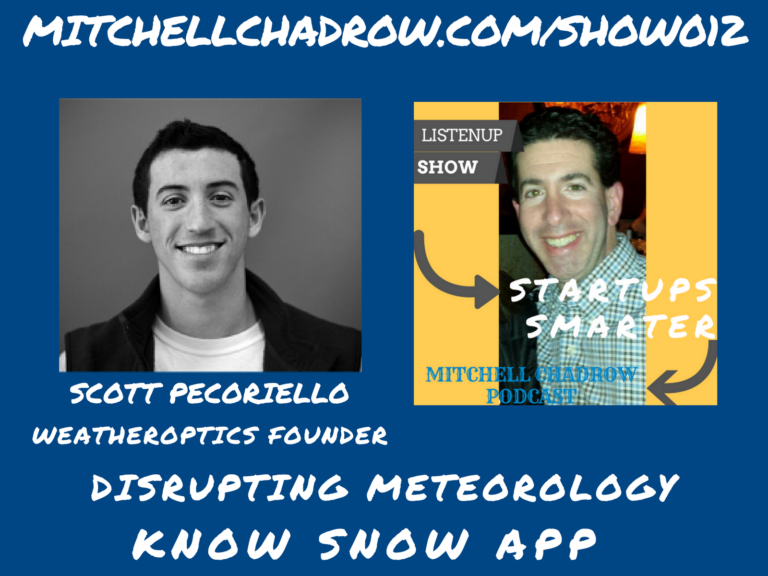 WeatherOptics Know Snow Apps Scott Pecoriello [Disrupting Meteorology (2018)] Show 012