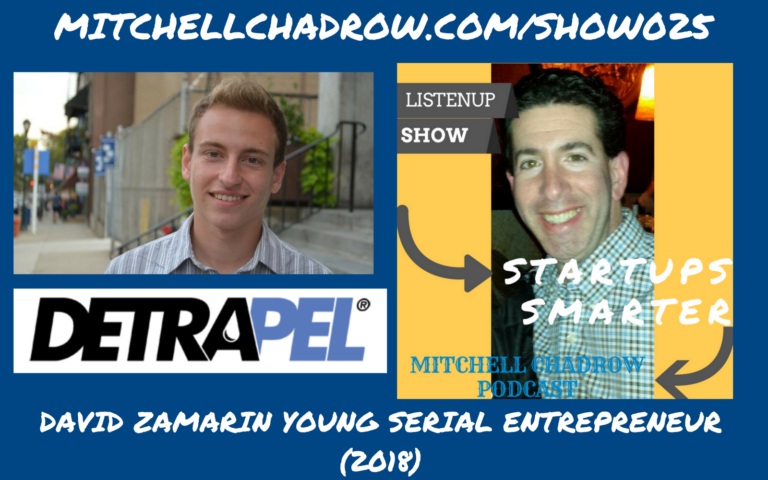 David Zamarin Detrapel Young Serial Entrepreneur Lick Your Sole to Shark Tank