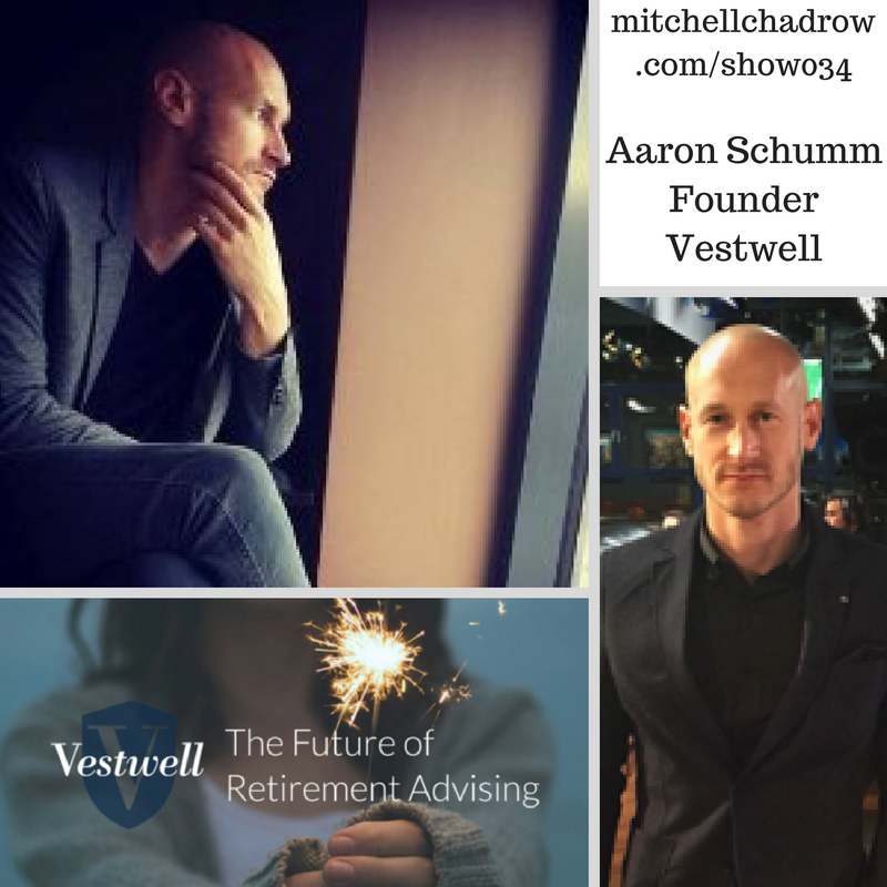 You are currently viewing Vestwell Fintech Entrepreneur Aaron Schumm Show 034