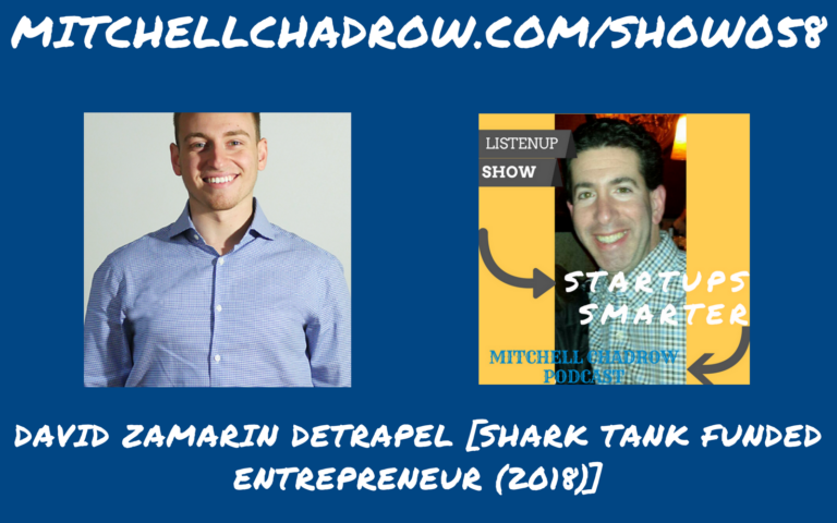 David Zamarin Detrapel Shark Tank Funded Entrepreneur